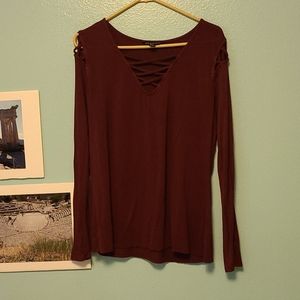 Maroon Long Sleeve